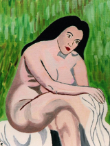 Jedna z prac z wystawy.