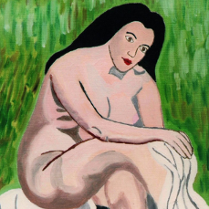 Jedna z prac z wystawy.