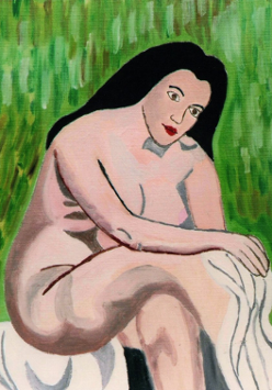 Jedna z prac z wystawy.