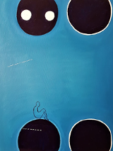 Jedna z prac artystki.