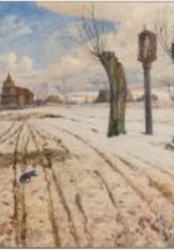 Fragment obrazu Michała Wywiórskiego.