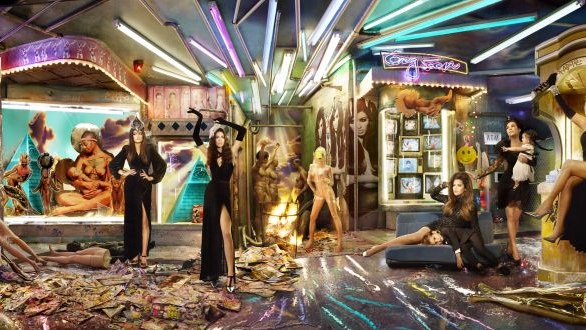 "Kardashian a page of revelations", fot. D. LaChapelle