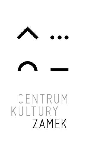 Nowe logo CK Zamek, wersja czarno-biała (fot. CK Zamek) - grafika artykułu
