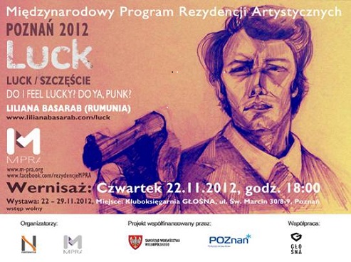 Afisz wystawy Luck mat.org. - grafika artykułu