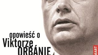 Okładka książki "Napastnik. Opowieść o Viktorze Orbanie". Wyd. Demart
