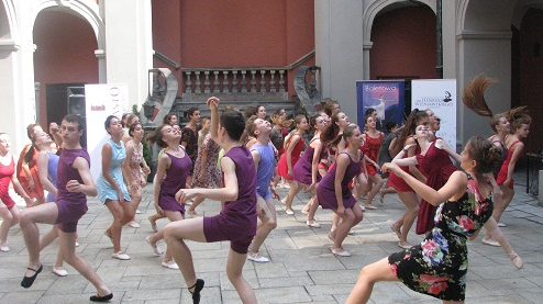 Wspólny występ uczniów szkół baletowych z Tel-Awiwu i Poznania