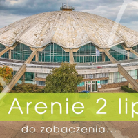 Fotografia panoramiczna Areny Poznań.