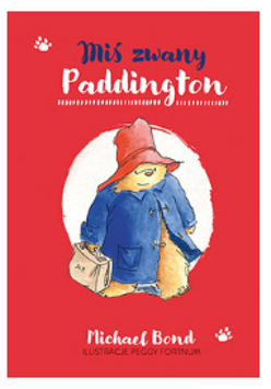 Okładka jednej z książek o przygodach Paddingtona.