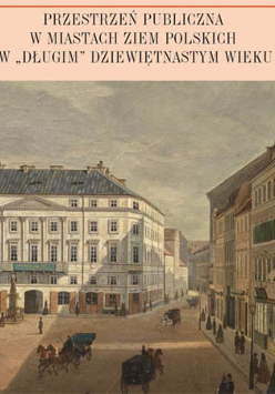 Okładka książki. Kamienice na ulicy dorozki.