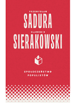 okładka książki, na czerwonym tle imiona i nazwiska autorów oraz tytuł książki
