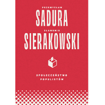 okładka książki, na czerwonym tle imiona i nazwiska autorów oraz tytuł książki