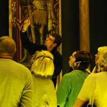 oprowadzanie po wystawie