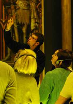 oprowadzanie po wystawie