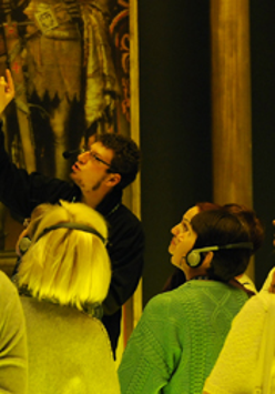 oprowadzanie po wystawie