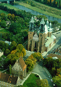 panorama Ostrowa Tumskiego