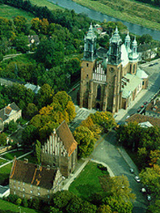 panorama Ostrowa Tumskiego