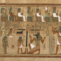 Pairus: Ozyrys waży serce, zmarli Egipcjanie,