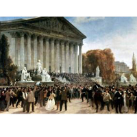 Paryż w 1871 roku - obraz