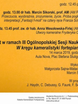 plakat wydarzenia