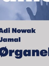 Plakat wydarzenia. Dłonie widów uniesione w góre. Tło w odcieniach niebieskiego, Na szarym tle granatowe napisy.