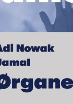 Plakat wydarzenia. Dłonie widów uniesione w góre. Tło w odcieniach niebieskiego, Na szarym tle granatowe napisy.