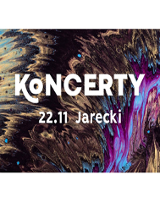 Biały napis na kolorowym tle