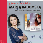 Plakat wydarzenia ze zdjęciem pisarki