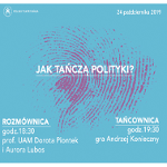 Białe napisy na niebieskim tle