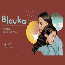 Plakat wydarzenia ze zdjęciem artystów