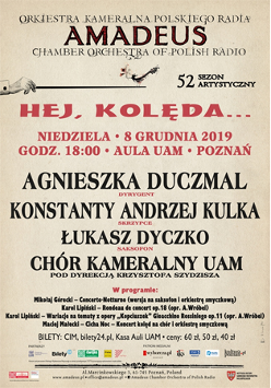 Plakat wydarzenia - tekst.