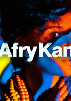 Plakat wydarzenia: kolorowa twarz kobiety.