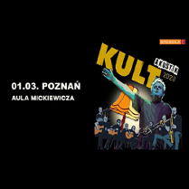 Plakat wydarzenia ze zdjęciem Kazika