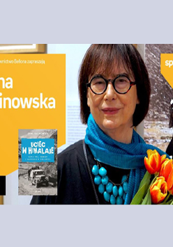 Plakat ze zdjęciem Anny Kalinowskiej