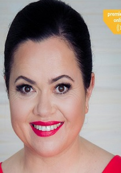 Plakat ze zdjęciem pisarki