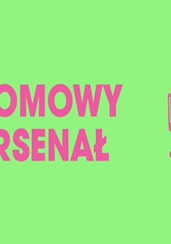 Napisy "Domowy Arsenal" na zielonym tle