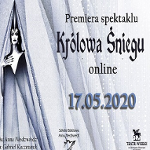 Plakat wydarzenia z wizerunkiem Królowej Śniegu