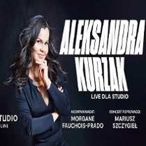 Plakat wydarzenia ze zdjęciem artystki