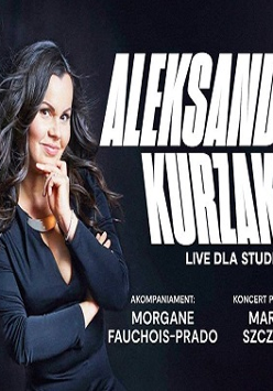 Plakat wydarzenia ze zdjęciem artystki