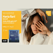 Plakat wydarzenia ze zdjęciem artystki