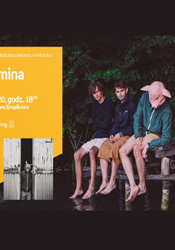 Plakat wydarzenia ze zdjęciem artystów
