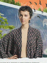 Plakat wydarzenia ze zdjęciem artystki