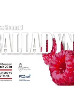 Plakat z informacjami o wydarzeniu, białe tło