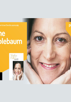 Plakat wydarzenia ze zdjęciem Anne Applebaum