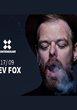 Plakat wydarzenia ze zdjęciem artysty