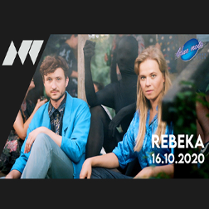 Plakat wydarzenia ze zdjęciem artystów.