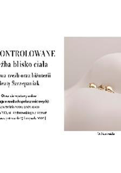 Informacje o wydarzeniu po lewej stronie, zawarte również w opisie. Po prawej jedna z rzeźb.