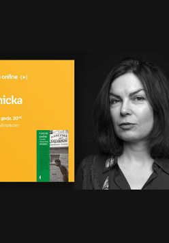 Plakat wydarzenia ze zdjęciem Ewy Winnickiej.