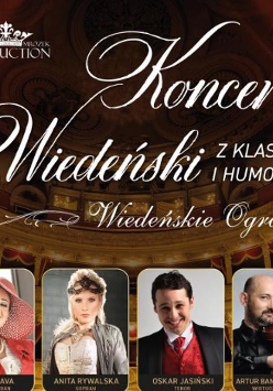 Tytuł wydarzenia i zdjęcia wykonawców.