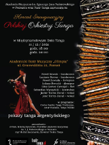 Zdjęcie tańczącej pary i informacje o wydarzeniu.