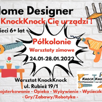 plakat warsztatów Home Designer
